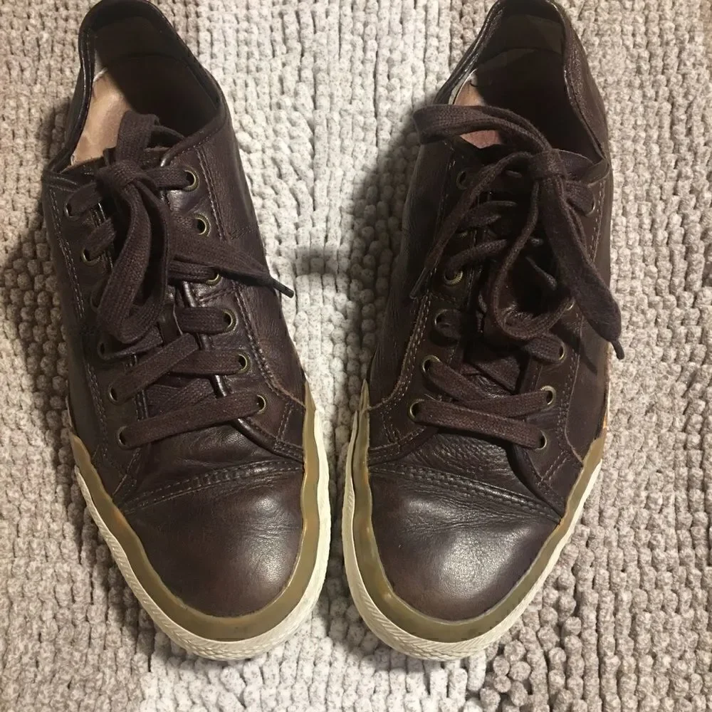 FRYE  LEATHER SNEAKERS